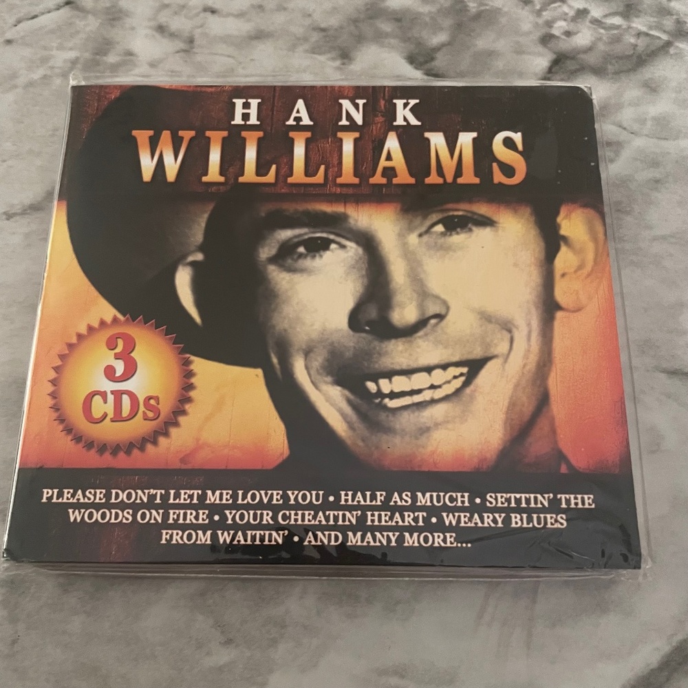 Hank Williams- New 3 CD Compilation Set